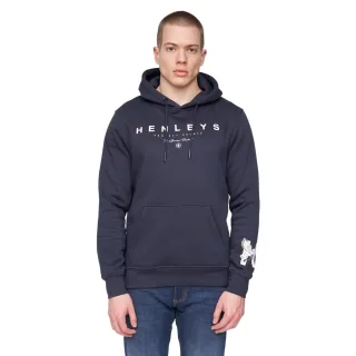 Henleys - "Hentyme" Kapuzenpullover für Herren (Marineblau)