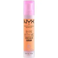 NYX PROFESSIONAL MAKEUP Concealer BARE WITH ME CONALER SERUM, mittlere Deckkraft, kaschiert, rote oder entzündete Hautstellen