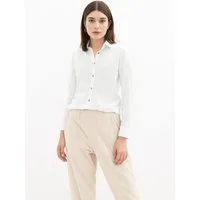 Vero Moda Langarmbluse VMNORA LS OVERSIZE SHIRT WVN GA NOOS