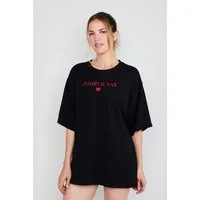 Joop Jeans T-Shirt After Dark (JOOP! Jeans) mit Logo-Schriftzug vorn, Kurzarm, Rundhalsausschnitt