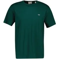 Gant T-Shirt Herren T-Shirt 1er Pack Baumwolle Reg Shield (Packung, 1er Pack)