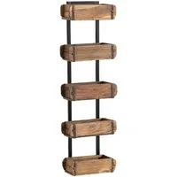 massivum Wandregal Ziegelform 5er