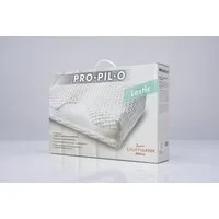 PRO PIL O Nackenstützkissen Pro-Pil-O Lastic Nackenstützkissen, Füllung: Komfort-Kaltschaum, Rückenschläfer, Seitenschläfer, Druckentlastung der Muskeln und Halswirbel
