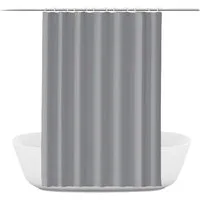 Diwzbyn Duschvorhang Anti-Schimmel Badezimmervorhang, Wasserdicht und Waschbar Breite 180 cm (1-tlg), Perfekt für Badewanne & Dusche