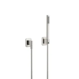 Dornbracht Schlauchbrausegarnitur mit Einzelrosetten LISSE 27802845 Platin gebürstet 27802845-06