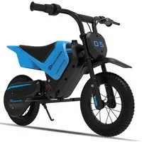 EVERCROSS TECH Elektro-Kindermotorrad Elektro Motorrad mit 150W Motor, 12 Zoll Luftreifen, 5,2AH, MAX 10KM Lange Reichweite, Elektromotorrad für Kinder