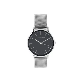Luxenter Uhr mit Rhodium-Finish – Uzrai
