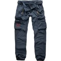 Trooper Cargohose Herren Traveler Slimmy Cargo Vintage Hose Army Outdoor Pants