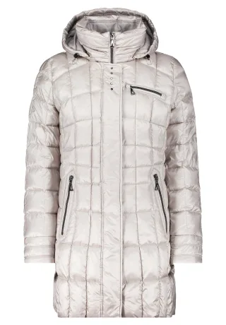 Gil Bret - Steppjacke grau beige - Gr. - 38