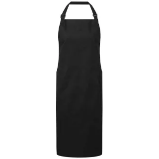 Premier - Latzschürze, Fairtrade (Schwarz)