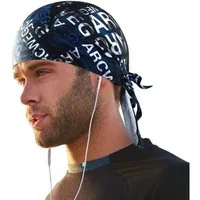 LuxusKollektion Flex Cap Bandana Cap Laufmütze Radsport UV Schutz Einheitsgröße Dunkelblau