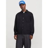 Jack & Jones Langarmhemd JJEURBAN EDGE OVERSHIRT LS SN mit Hemdkragen