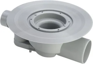 Viega Badablauf Advantix 4921.66 in 40x70mm Kunststoff grau 284626