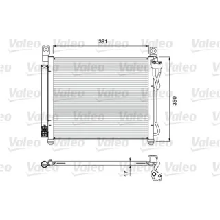 Valeo Klimakondensator Kia Picanto 1 814299