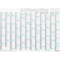 BRUNNEN Querkalender BRUNNEN Tafelkalender 2027, A3 quer