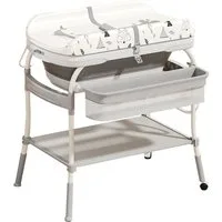 Divit Kinderregal Babybadewanne / Wickeltisch BW2 2 in 1 Set Badewanne mit Wickeltischau