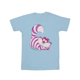 Disney - "Alice In Wonderland Cheshire Cat" T-Shirt für Mädchen (Babyblau)
