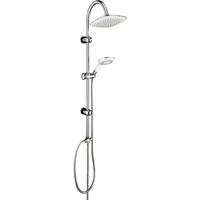 Schütte Brausegarnitur Teneriffa, Höhe 102 cm, Set, Überkopfbrausset Duschsystem Duschsäule Brauseset Regendusche, Chrom