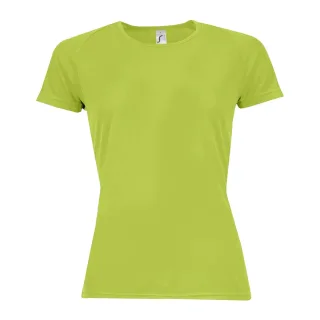 SOLS - "Sporty" T-Shirt für Damen Raglanärmel (Apfelgrün)