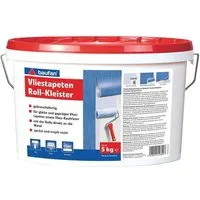 baufan® Kleister Vliestapeten Roll-Kleister 5 kg gebrauchsfertiger Tapetenkleister, Einfach mit der Rolle auf die Wand auftragen