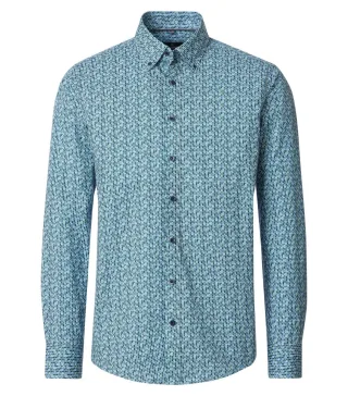 CASAMODA - Casual-Fit Hemd blau - Gr. - L