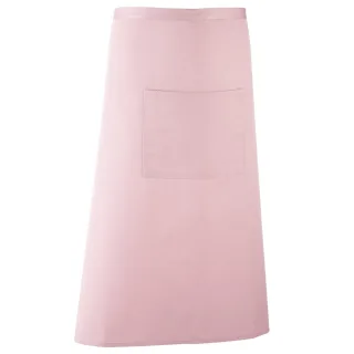 Premier Unisex Colours Barschürze (lang, kontinental) (2er-Pack) (Rosa)