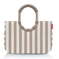 REISENTHEL® Tragetasche loopshopper M summerstripes coffee