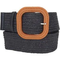 Ella Jonte Flechtgürtel Stretchgürtel Boho in Bastoptik dehnbar 80-95 cm