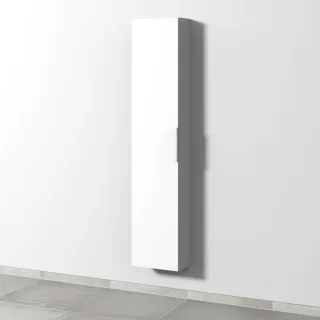 Sanipa 3way Hochschrank mit 1 Tür, Weiß-Soft UM16243
