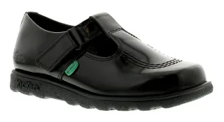 Kickers Kids T Bar Moc Toe Schuhe