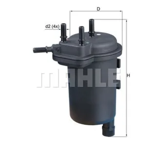Mahle Kraftstofffilter Nissan Renault Suzuki 1,5