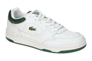 Lacoste LINEDRIVE 125 Herren Sneakers Wei?/Gr?n Tennis Schuhe Gummisohle