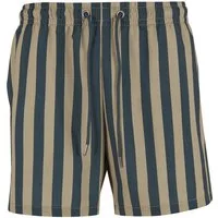 URBAN CLASSICS Badeshorts Urban Classics Striped Seersucker Swim Shorts