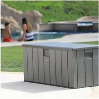 Lifetime Kissenbox Premium Wood, 570 Liter
