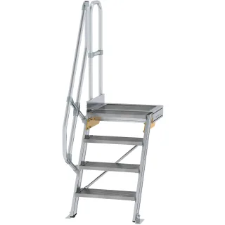 Munk Treppe mit Plattform 60° Stufenbreite 600 mm - 600364