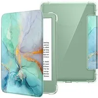 Fintie E-Reader-Hülle für 6" Kindle (11. Generation)–2024/2022, Clear Weich TPU Schutzhülle, mit Auto Sleep/Wake für 6 Zoll Kindle Basic 2024