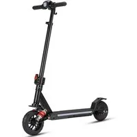 Vankel Elektro-Kinderroller Kinder E-Scooter, klappbar mit Federung & LEDs, ab 6 Jahren, 12-18km, 14 km/h, EBS- & Fußbremse, Höhenverstellbar