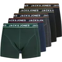 Jack & Jones Trunk JACMAX SOLID TRUNKS 5 PACK BTW (Packung, 5-St) Baumwollmischung