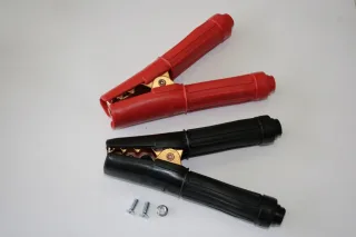 ELMAG Polklemmen rot + schwarz Nr. 14 rot/schwarz - 9505304