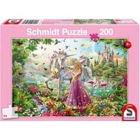 Schmidt Spiele Puzzle Schöne Fee im Zauberwald, 200 Puzzleteile