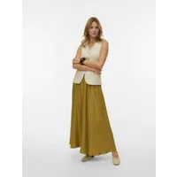 Vero Moda A-Linien-Rock VMMIRA ANKLE SKIRT WVN, Willow