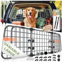 Lovpet Hundegitter, Trenngitter Auto Kofferraum Schutzgitter verstellbar Kofferraumgitter