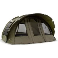 Lucx Angelzelt Leopard XXL Karpfenzelt Bivvy, Personen: 4 (Komplett-Set)