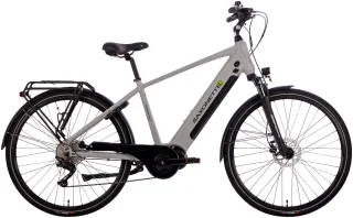 SAXONETTE "Premium Sport (Diamant)" 10 Gang Kettenschaltung Mittelmotor 250 W Pedelec, Elektrofahrrad für Herren