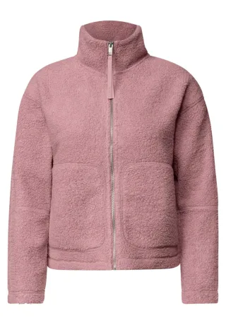 CECIL - Kuschelige Teddyjacke pink - Gr. - XS