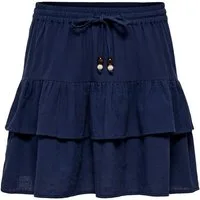 ONLY Minirock ONLSWAR STRING SHORT SKIRT WVN Baumwolle