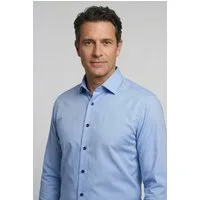 OLYMP Langarmhemd Luxor 24/Seven modern fit Jerseyshirt mit geruchshemmenden Materialeigenschaften