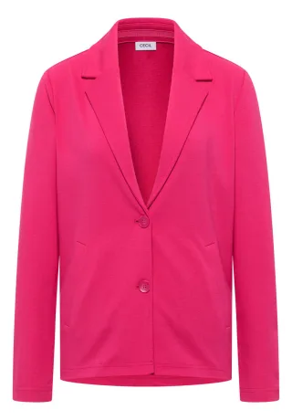 Cecil - Klassischer Damen Blazer mit Reverskragen und Leistentaschen pink - Gr. - XXL