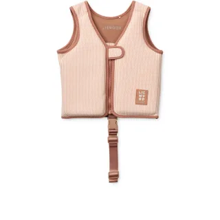 Liewood Dove Seersucker Schwimmweste 19-30kg Pale tuscany / Creme de la creme