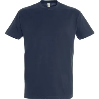SOLS Mens Imperial Heavyweight Short Sleeve T-Shirt (Navy)